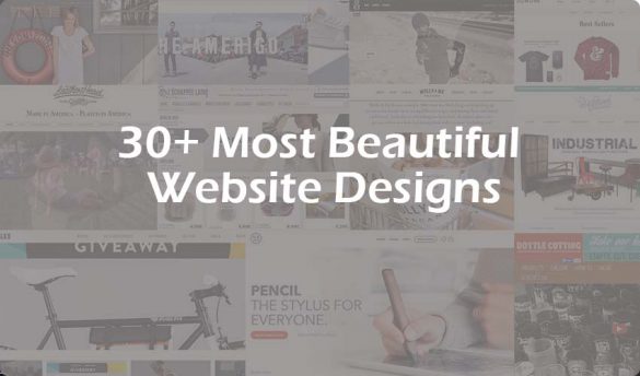 Most Beautiful Website Designs