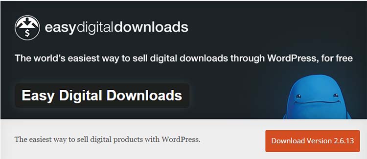 Easy Digital Downloads WordPress Ecommerce Plugins