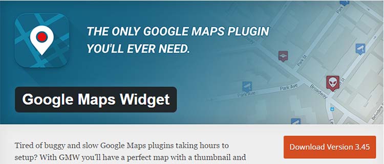 Google Maps Plugins Widget Maps