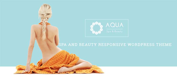 Salon WordPress Themes Aqua