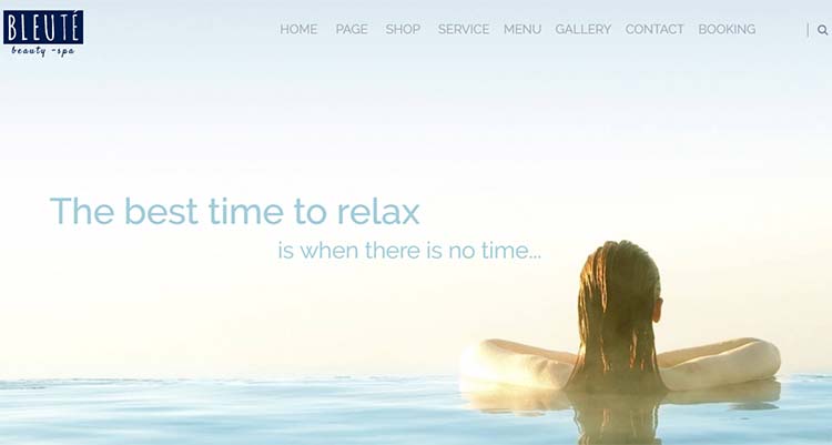 Salon WordPress Themes Bleute