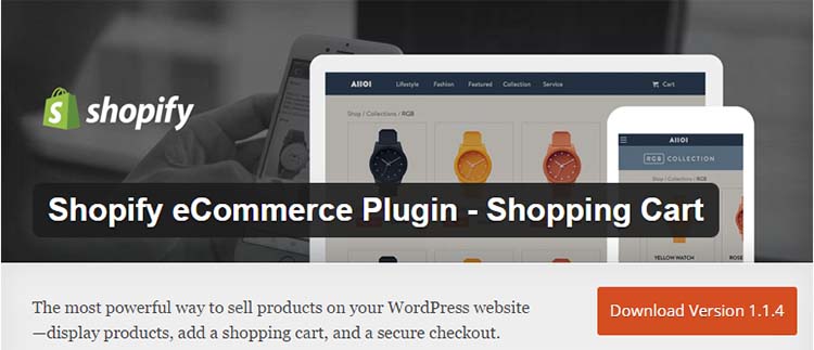 Shopify WordPress Ecommerce Plugins