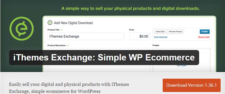 iThemes Exchange WordPress Ecommerce Plugins